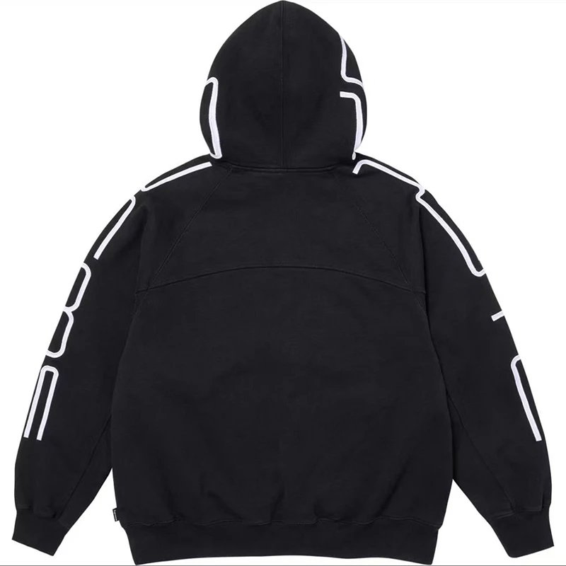 Paneled Spliced Hoodie photo 2