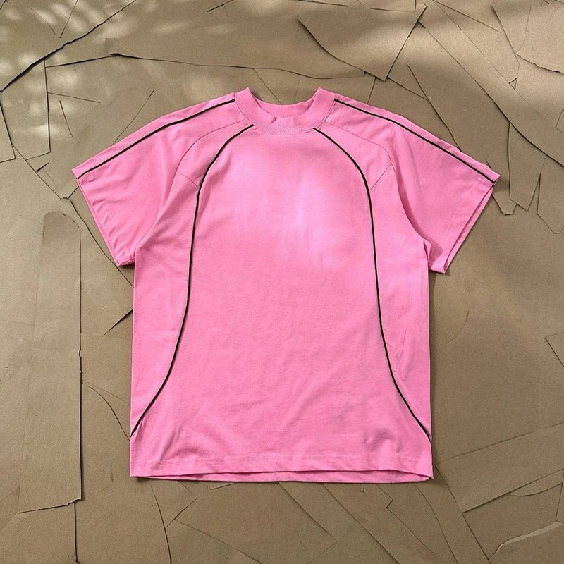Collaboration Paneled Jersey Crewneck