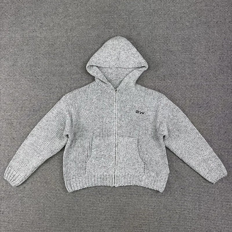 Zipper Hooded Sweater