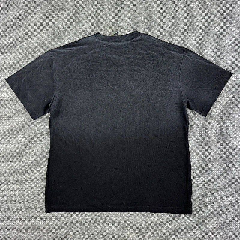Vintage Handwritten Letter Print Short Sleeve T-Shirt