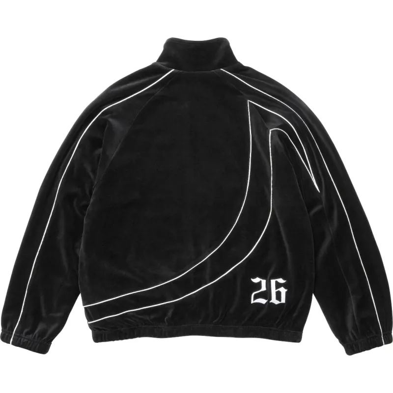 FW26 Velour Track Jacket
