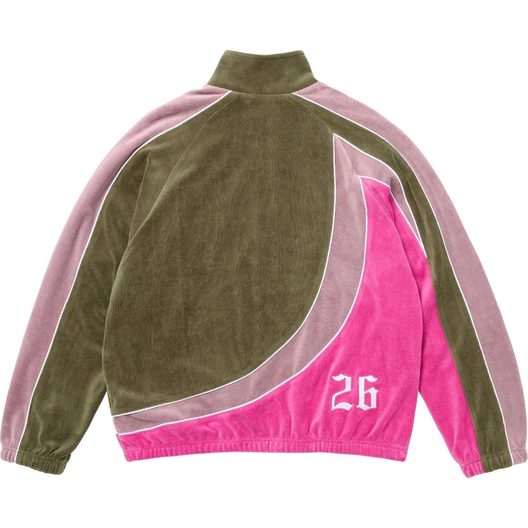 FW26 Velour Track Jacket photo 3