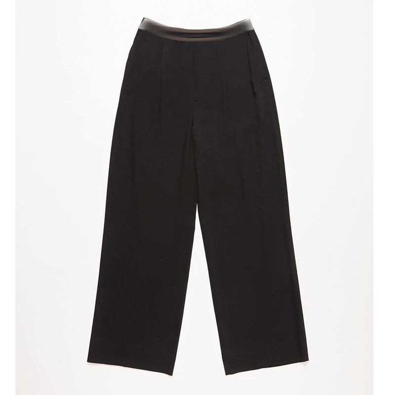 Thin Wide Leg Pants