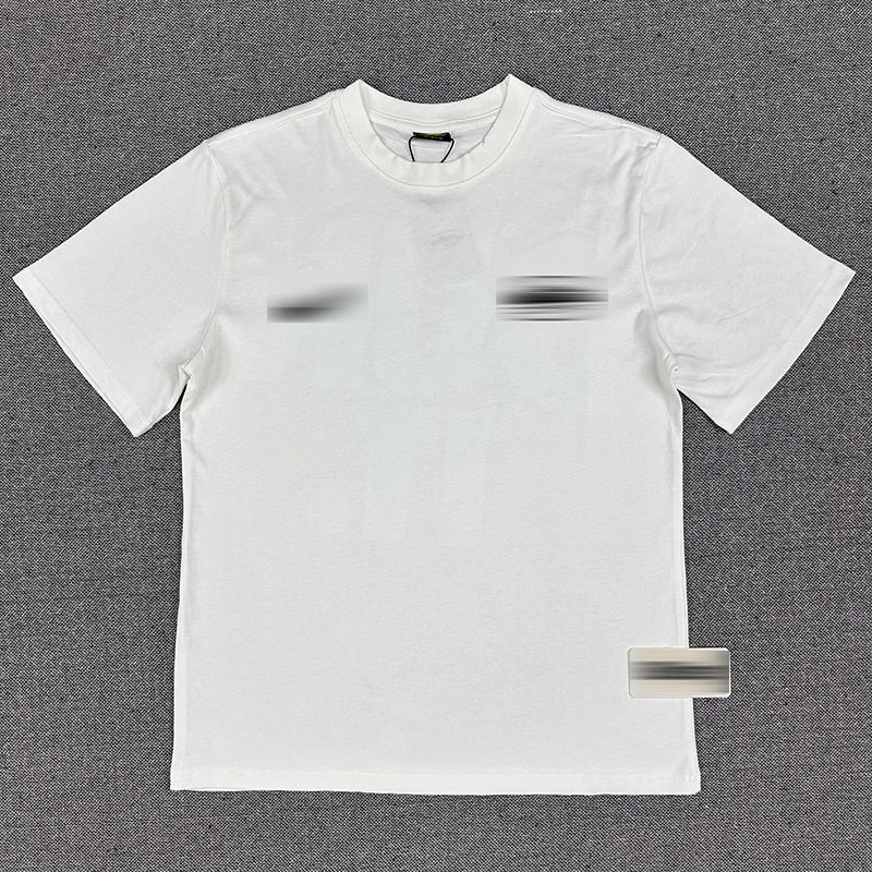 Co-Branded Letter Print Round Neck Short Sleeve T-Shirt