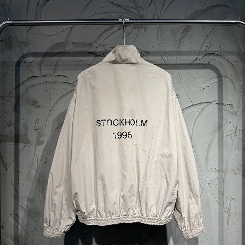 1996 Vintage Stand Collar Jacket photo 6
