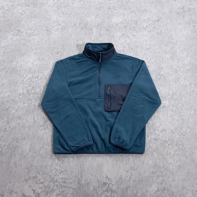 Half-Zip Jacket with Front Pocket Paneling photo 3