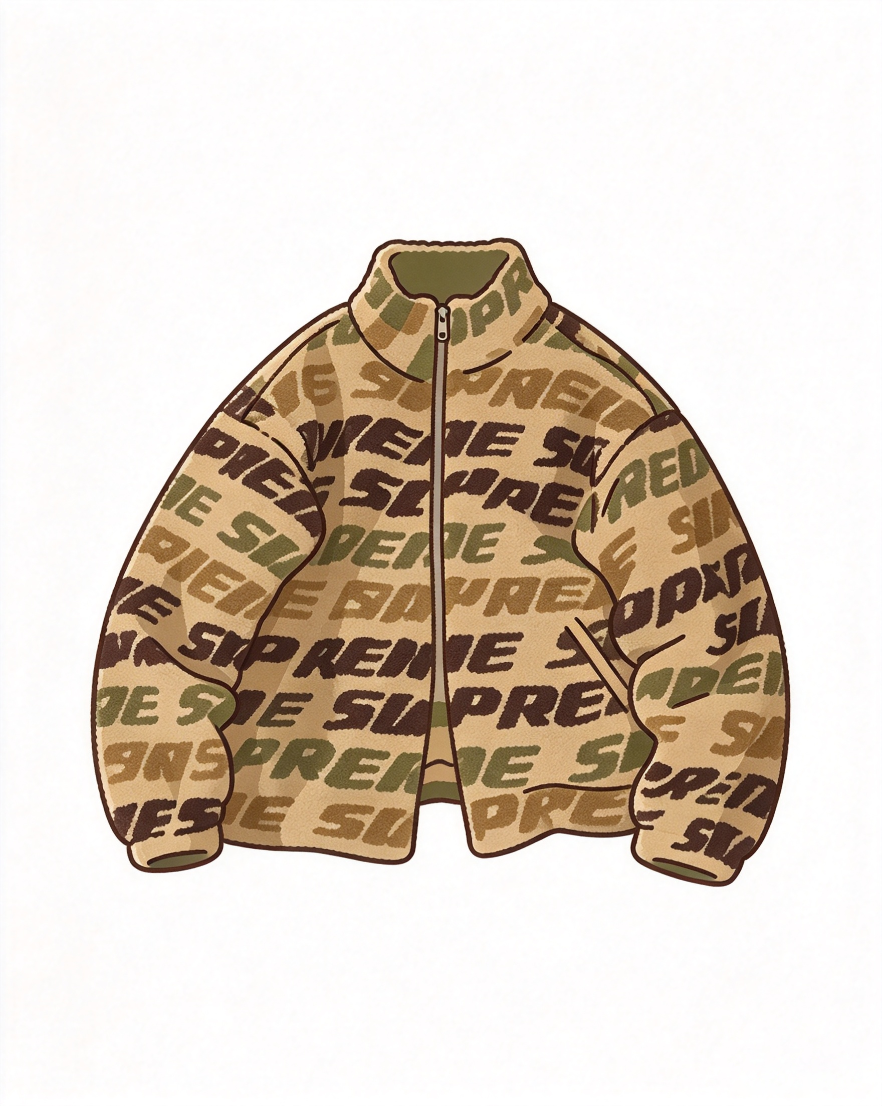 Fleece Autumn and Winter Jacket