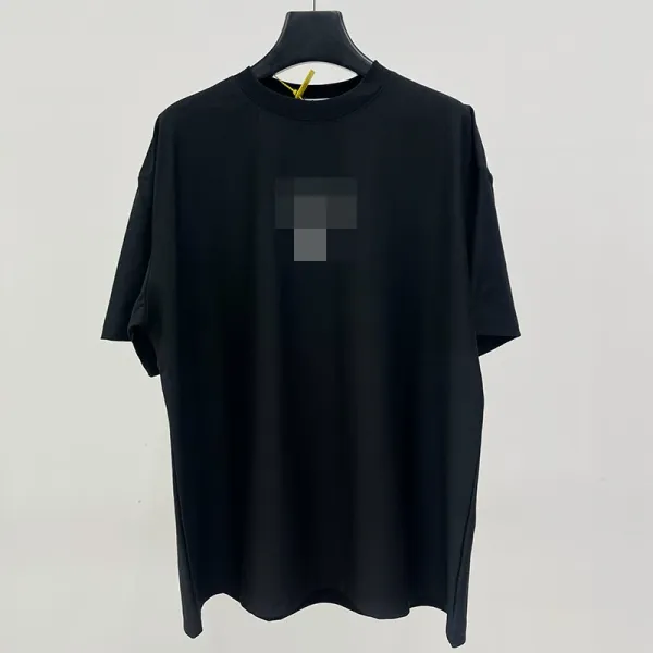 Design Oversized Crewneck T-Shirt Black Tops.t Shirts - 1