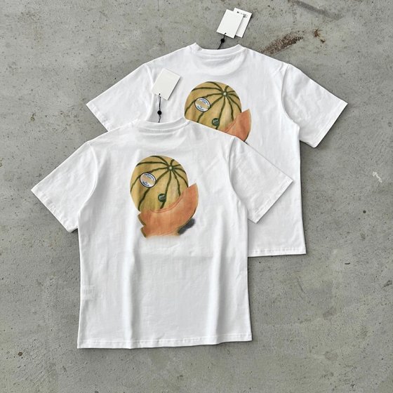 Melon Tag Fun Logo Short-Sleeve T-Shirt