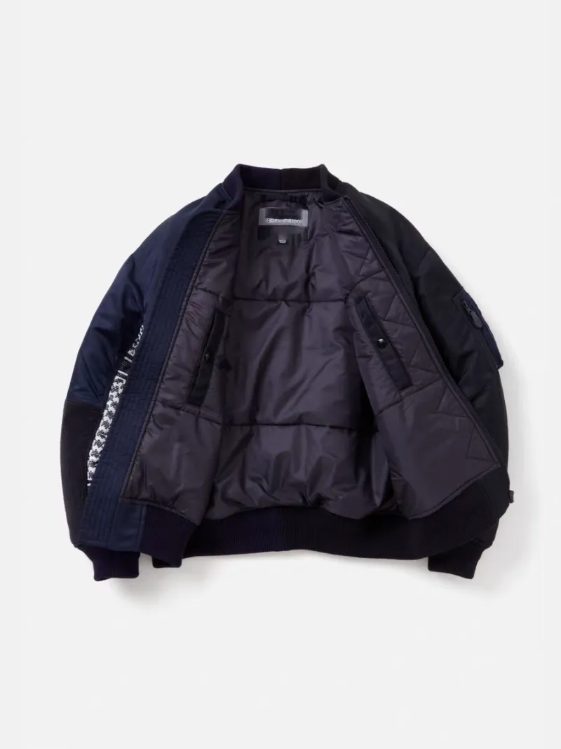 Co-branded Spliced Flight Jacket