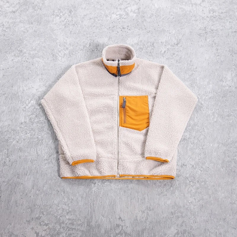 Fleece Stand Collar Jacket with Chest Pocket photo 5