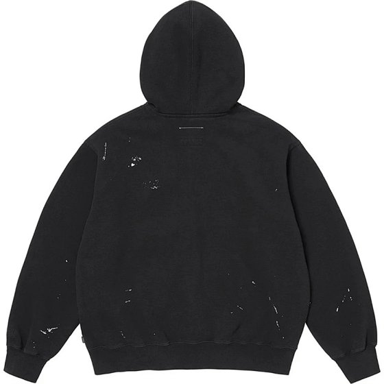 SS26 WEEK4 Box Logo Zip-Up Hooded Sweatshirt