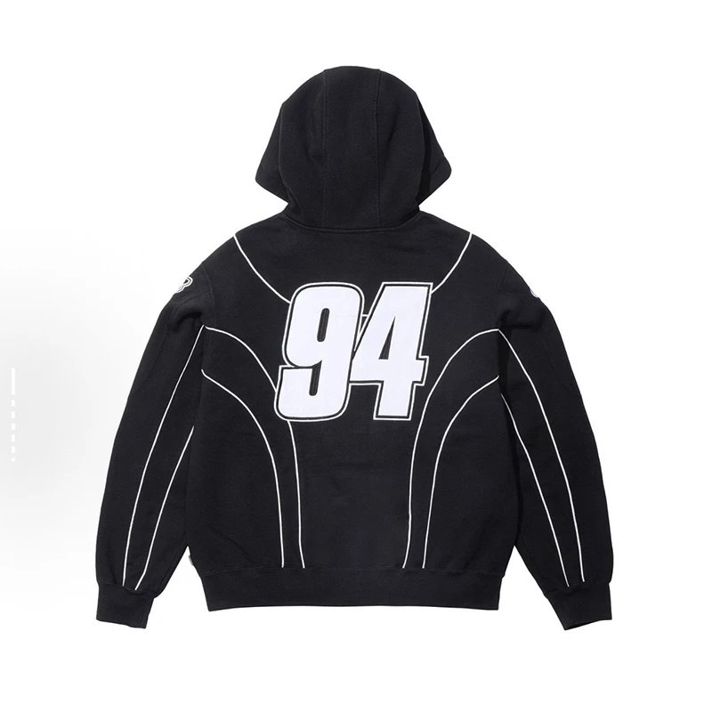 Zip Up Hooded Sweatshirt