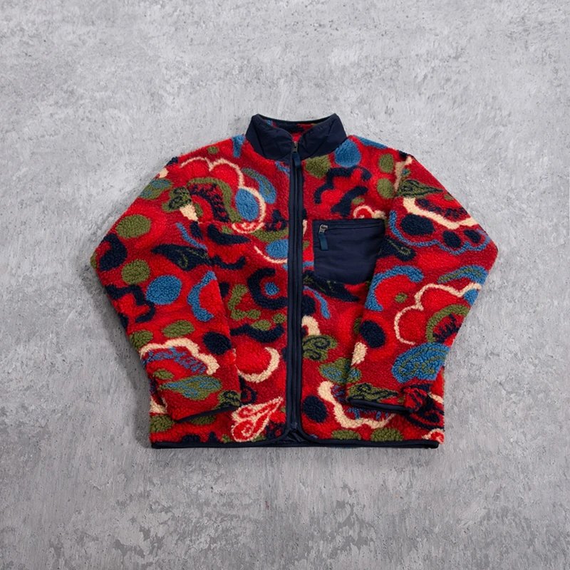 Small Logo Fleece Stand Collar Jacket photo 5