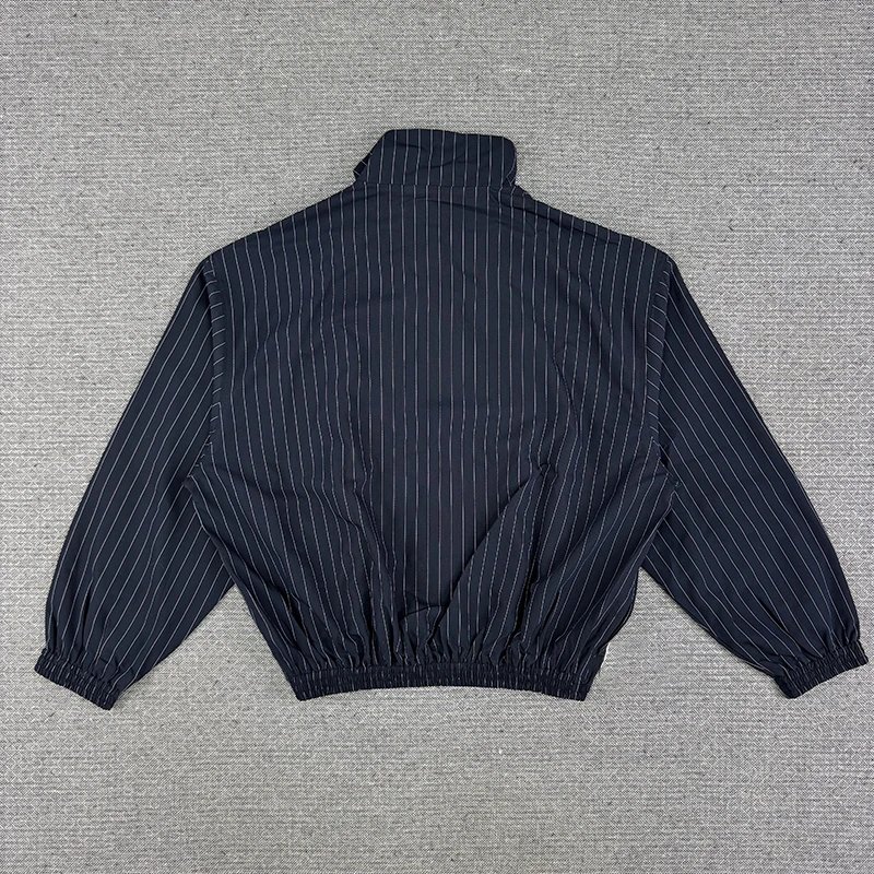 Bow Embroidered Zipper Jacket
