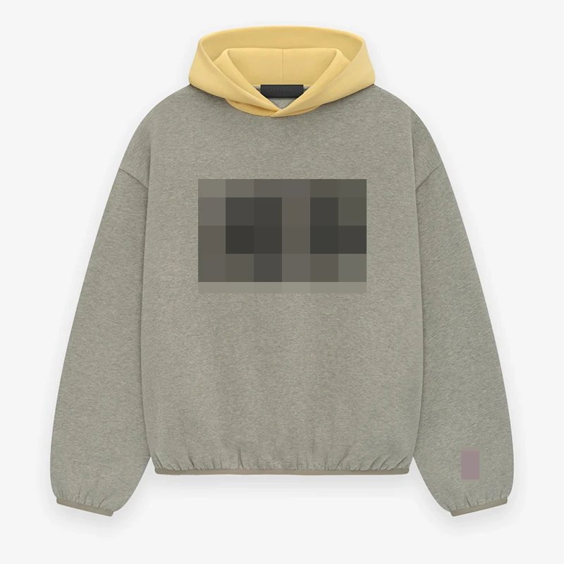 Winter Elastic Hoodie with Hairy Neck