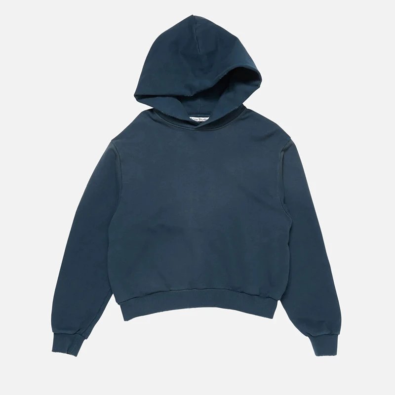 Hooded sweatshirt American retro fall casual simple hundred loose couple hoodie men