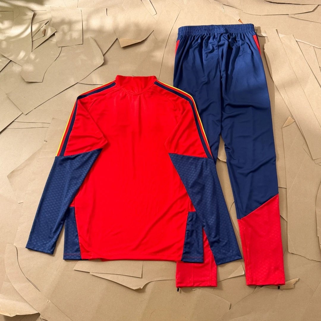 Quick-Dry Sports Half-Zip Long Sleeve Football Jersey photo 7