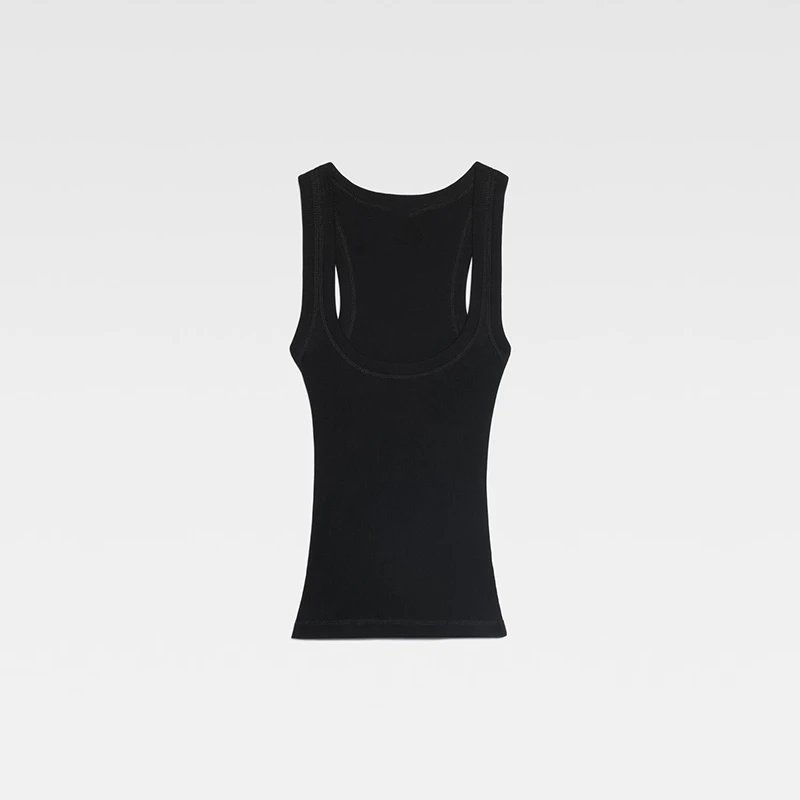 Gros Grain Cotton Tank