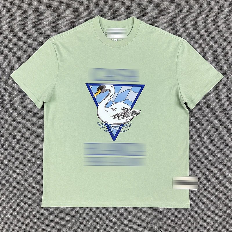 Swan Print T-Shirt