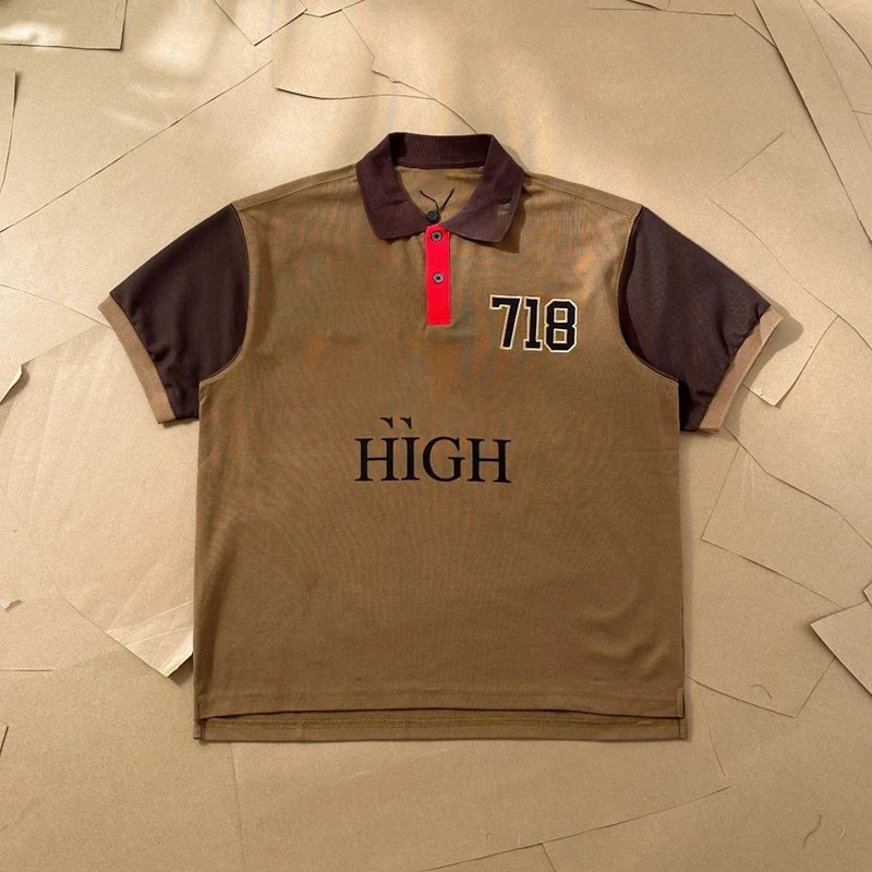 SS25 Co-Branded Patch Logo Polo Shirt