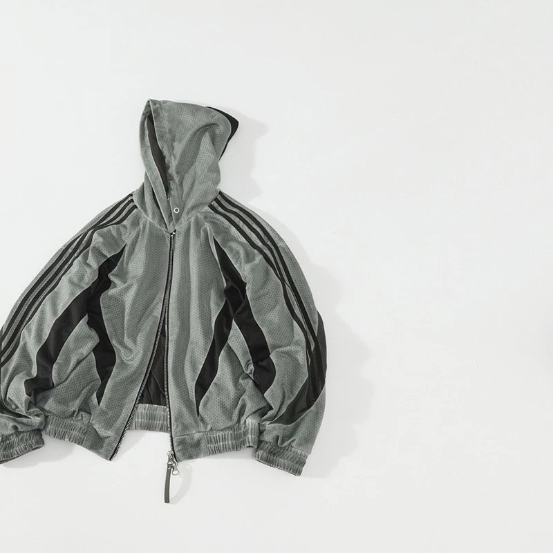 Hooded Deconstructed Jacket photo 2