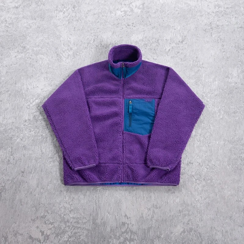Fleece Stand Collar Jacket with Chest Pocket photo 4