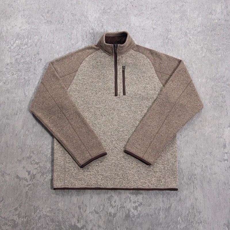 Stand Collar Cationic Half-Zip Jacket photo 4
