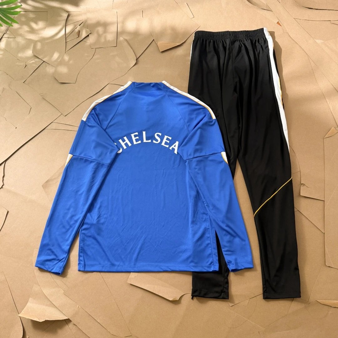 Quick-Dry Sports Half-Zip Long Sleeve Football Jersey photo 7