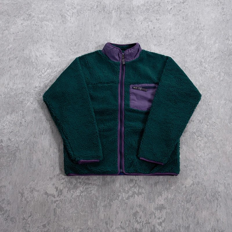 Small Logo Fleece Stand Collar Jacket photo 8