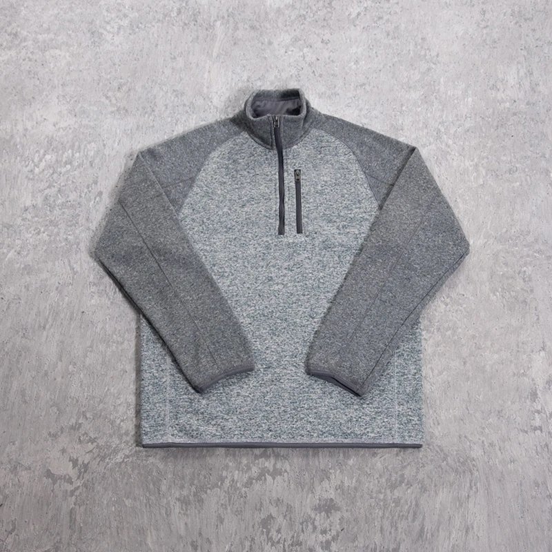 Stand Collar Cationic Half-Zip Jacket photo 3