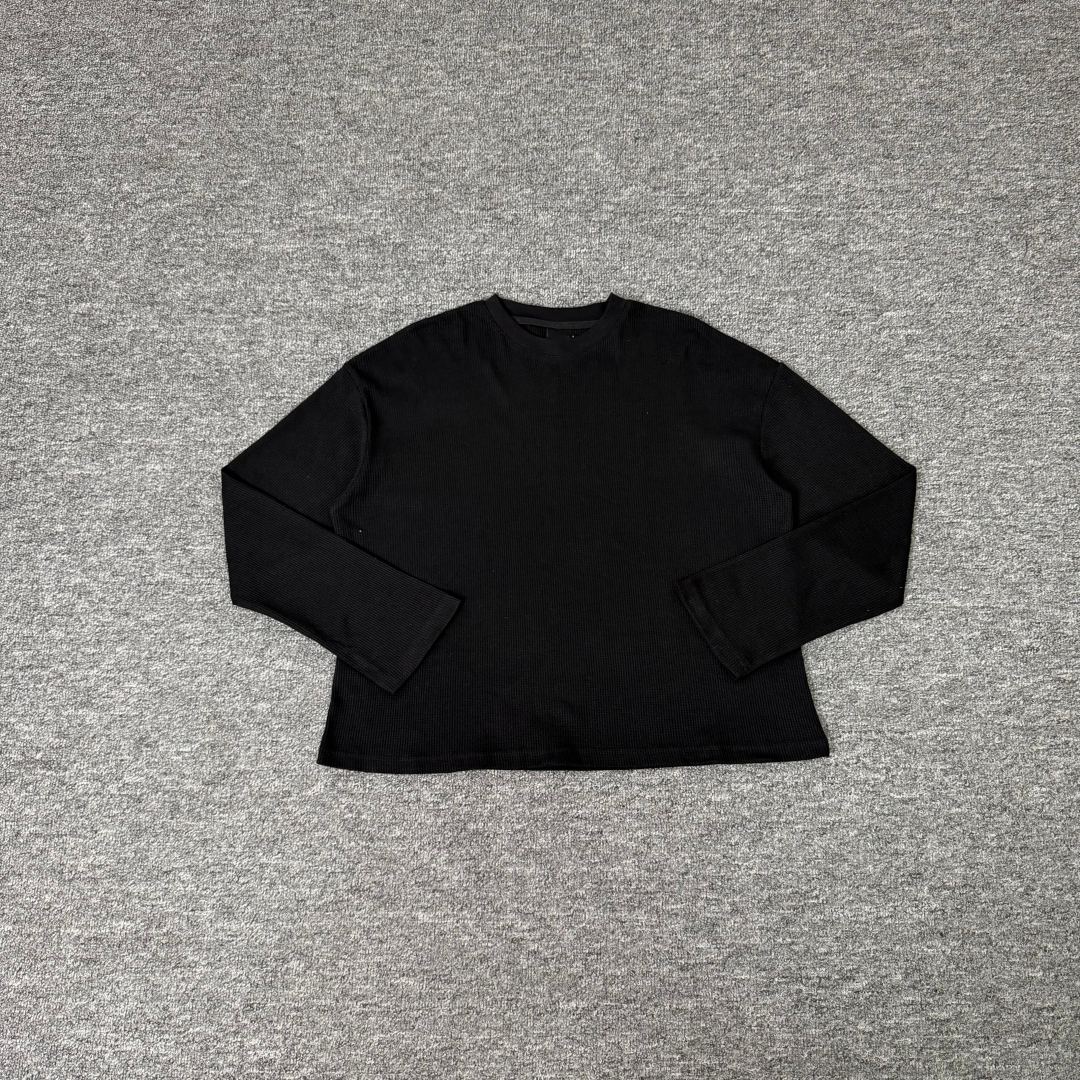 Sakura Waffle Knit Long-Sleeve Top
