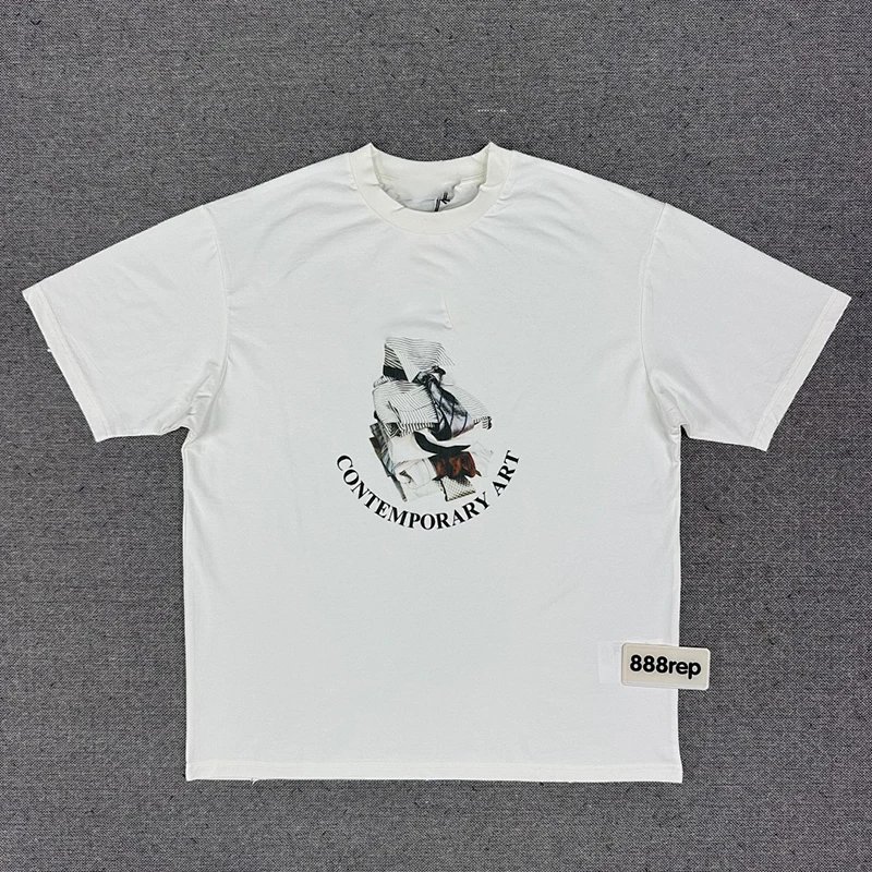 Logo Pattern Print Short Sleeve T-shirt