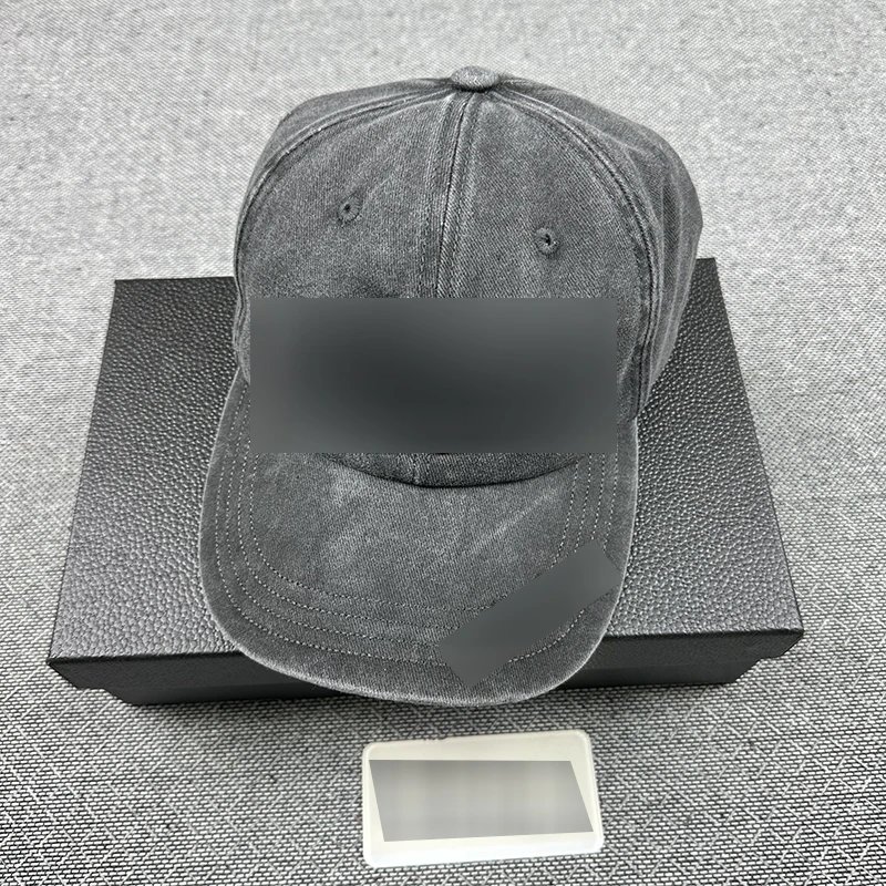 Washed baseball cap