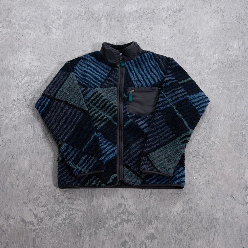 Small Logo Fleece Stand Collar Jacket photo 4