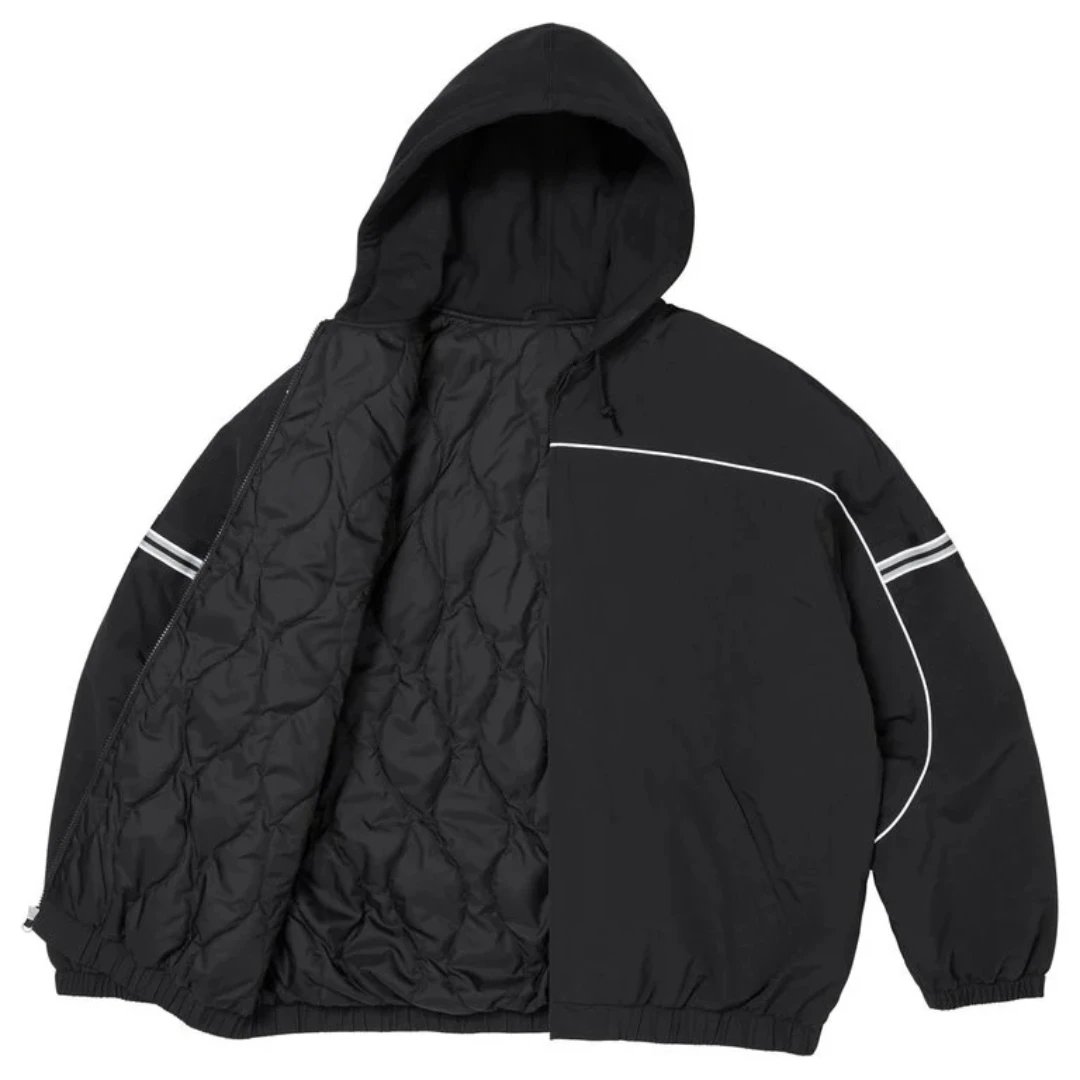 Nylon Hooded Jacket