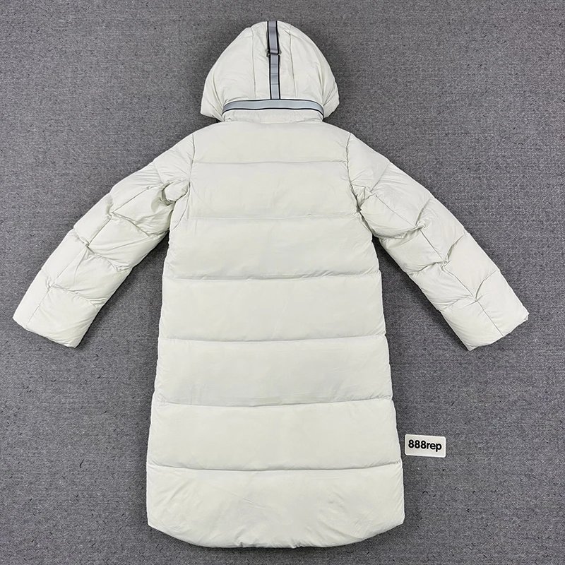 Black Label Long Parka Down Jacket