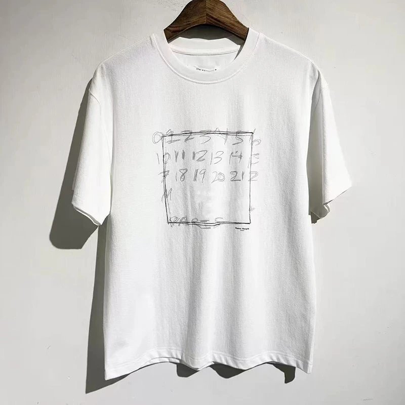 Number & Letter Print T-Shirt