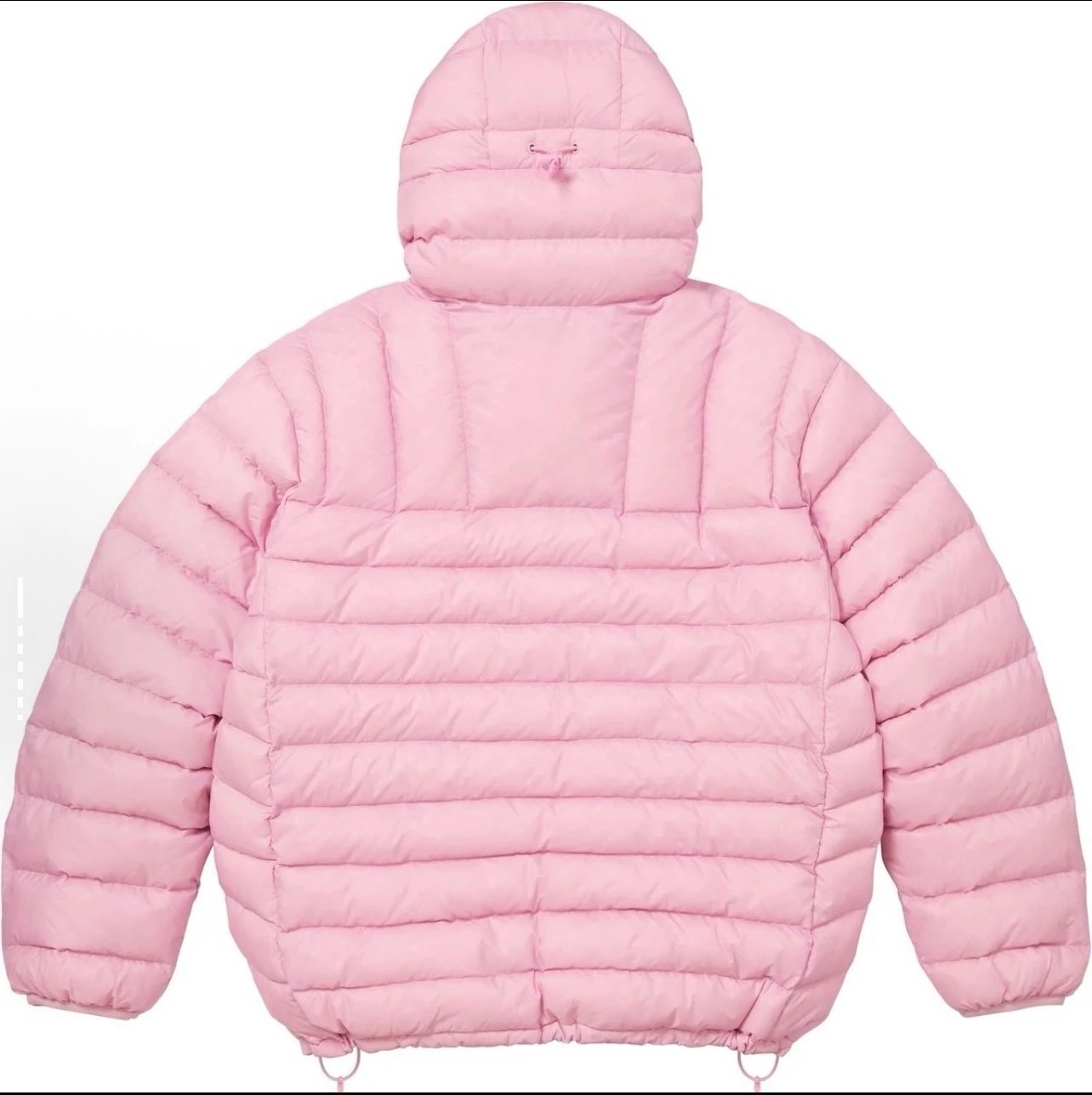 Micro Down Half Zip Hooded Pullover