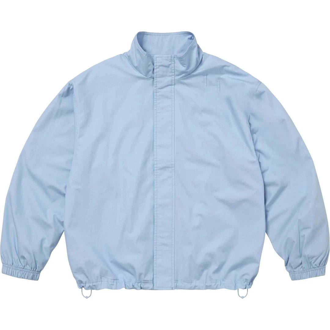 Spellout Embroidered Ripstop Track Jacket photo 3