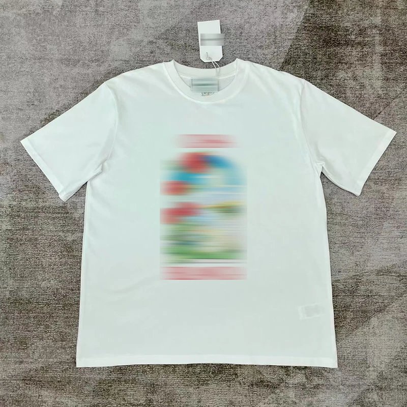 Rose Chest Print Short Sleeve Tee