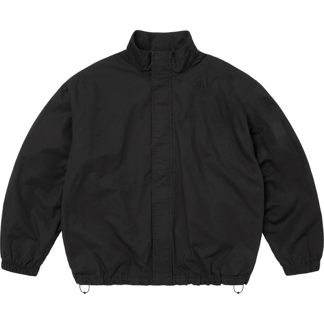 Spellout Embroidered Ripstop Track Jacket photo 2