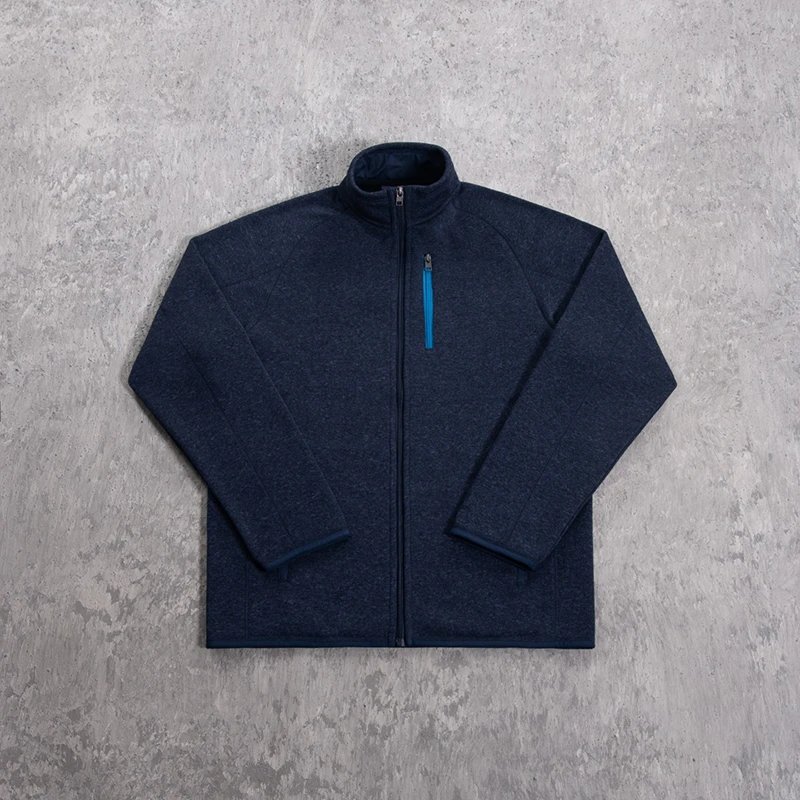 Stand Collar Cationic Full-Zip Jacket photo 6