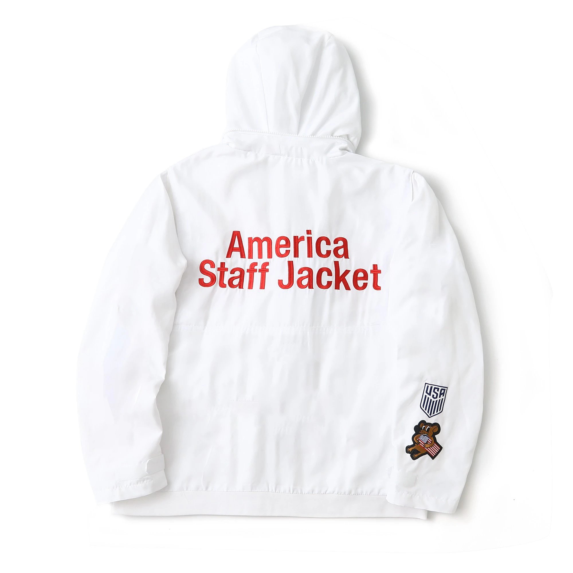 Hooded Woven Long-Sleeve Jacket