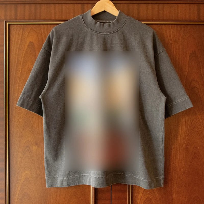 Truth Eye Landscape Printed Short Sleeve T-Shirt