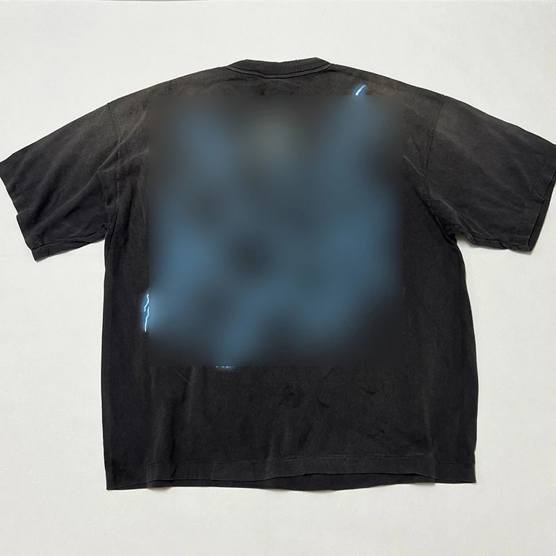 Medusa Hydra Retro Vulcanized Dyeing Short Sleeve