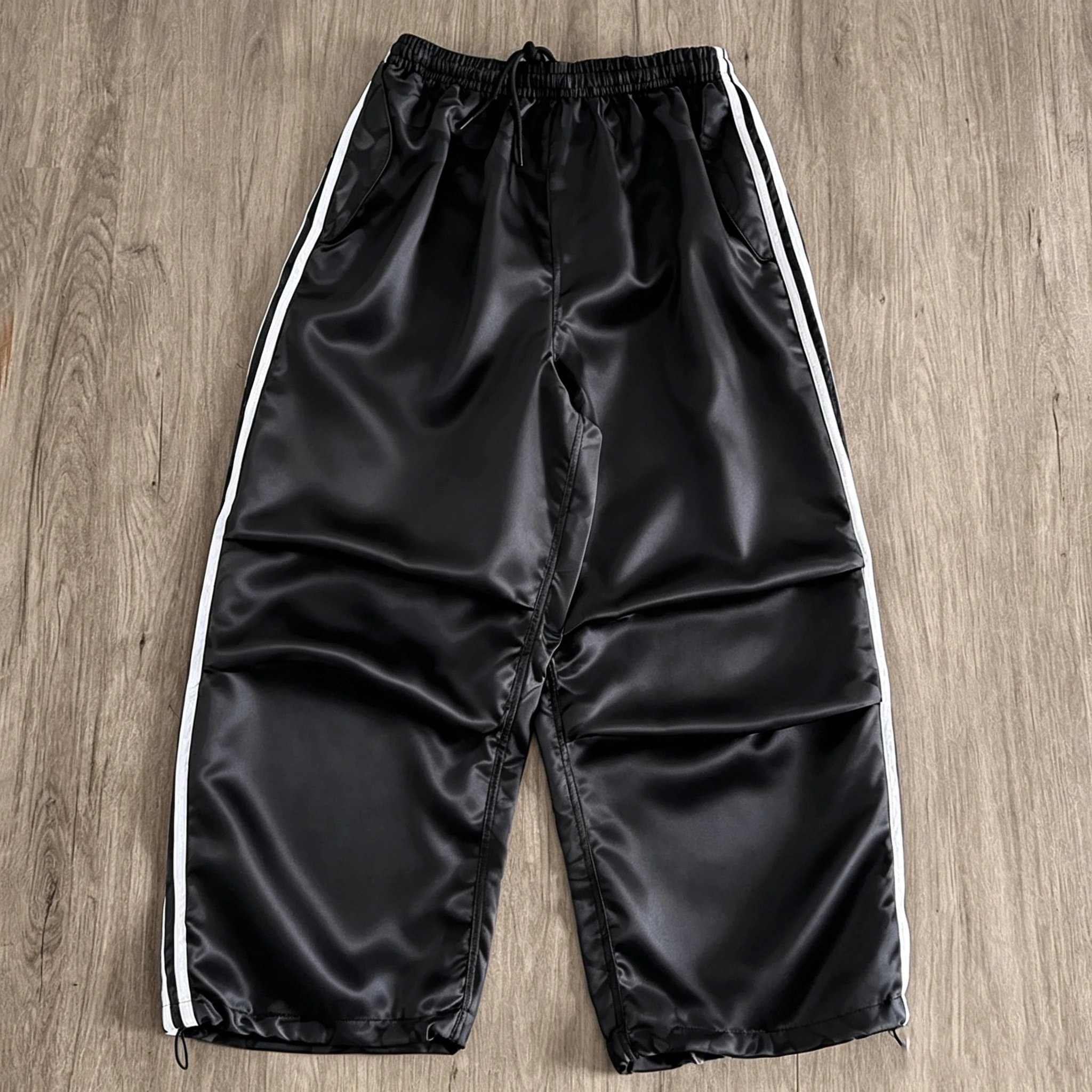 Collaborative Woven Sports Casual Pants