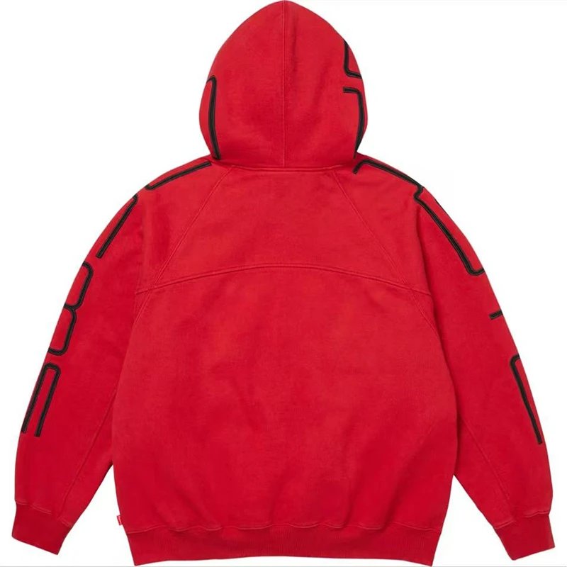 Paneled Spliced Hoodie photo 3