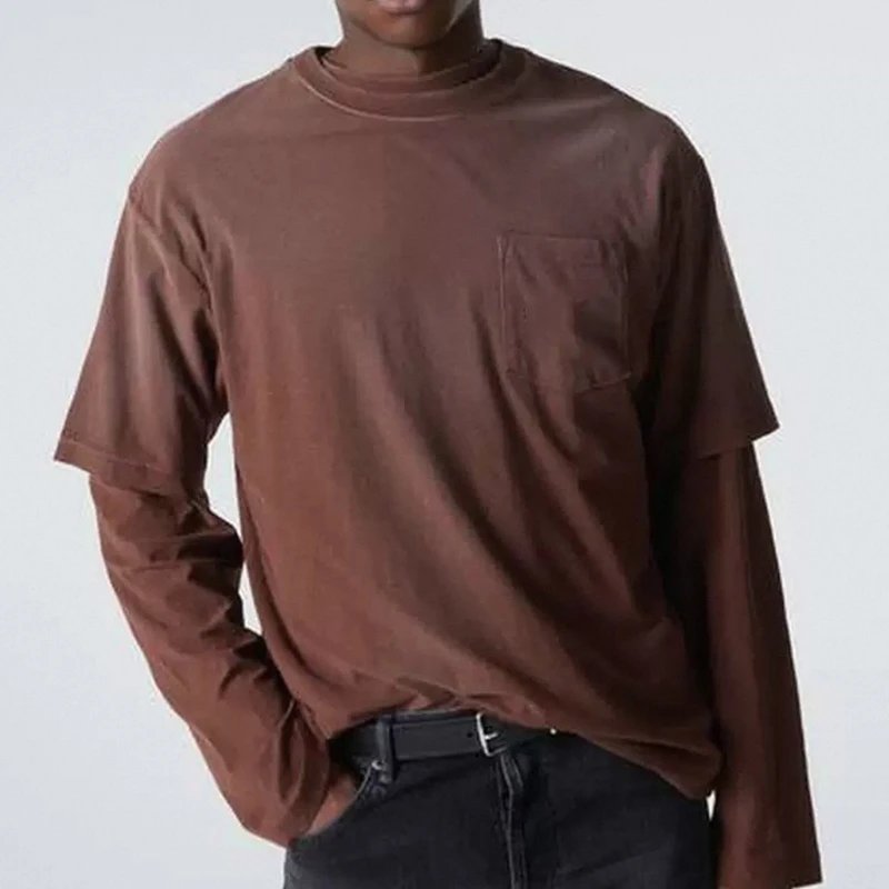 Logo Print Pocket T-Shirt
