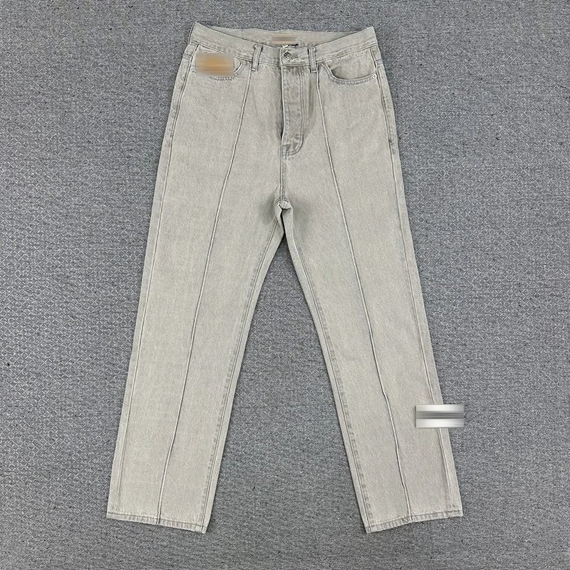 Embroidered Star Logo Denim Pants